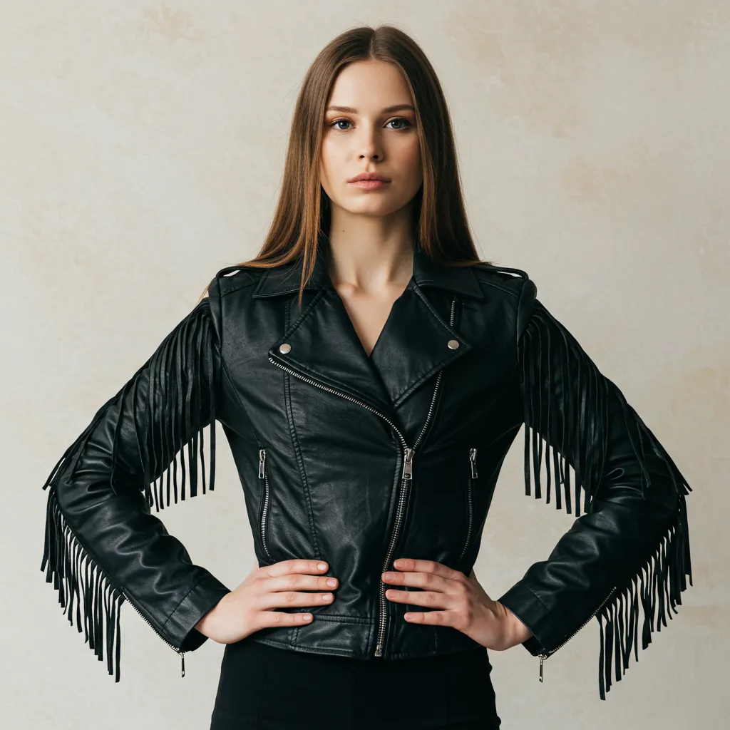 leather jacket 7864