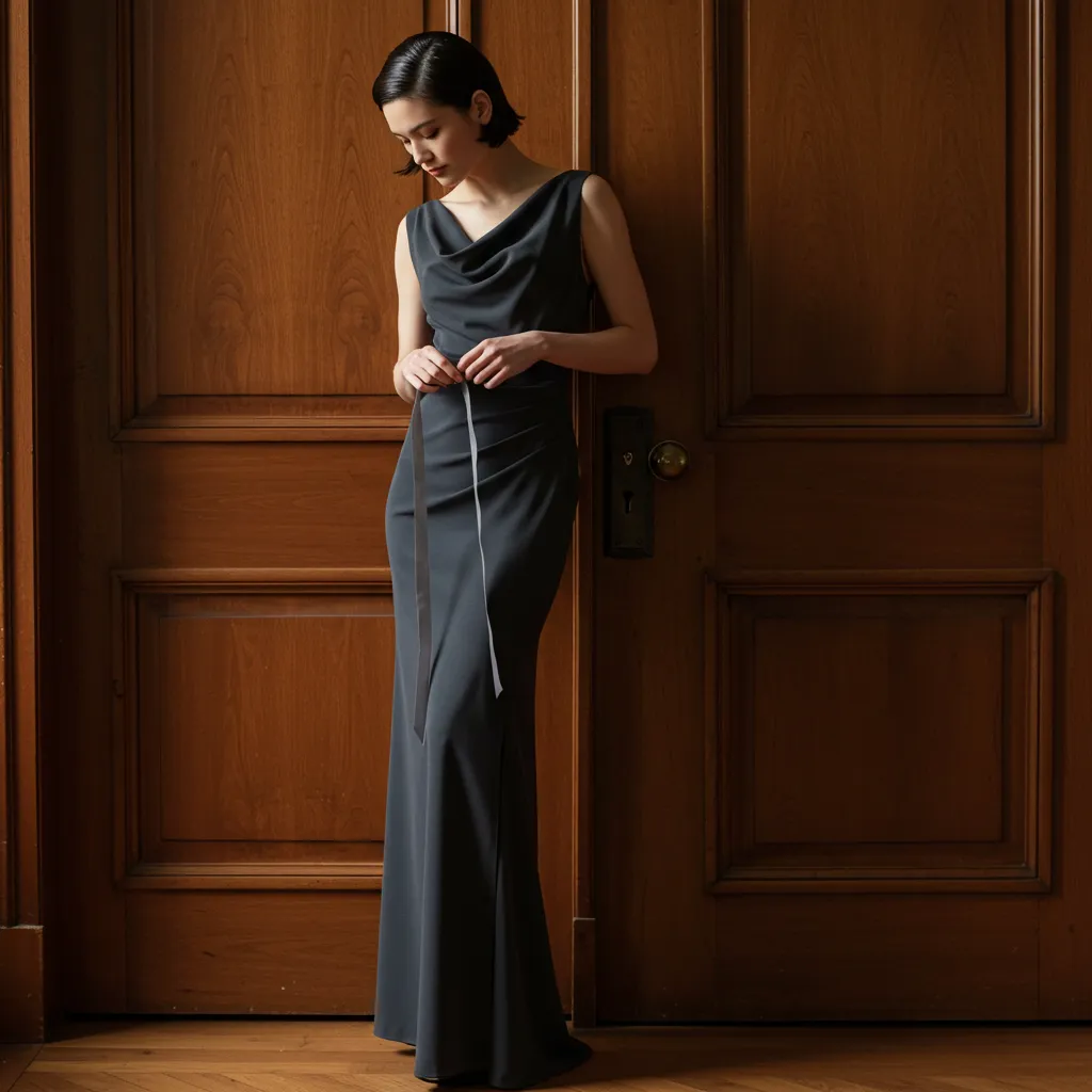 transitional midi dress 7758